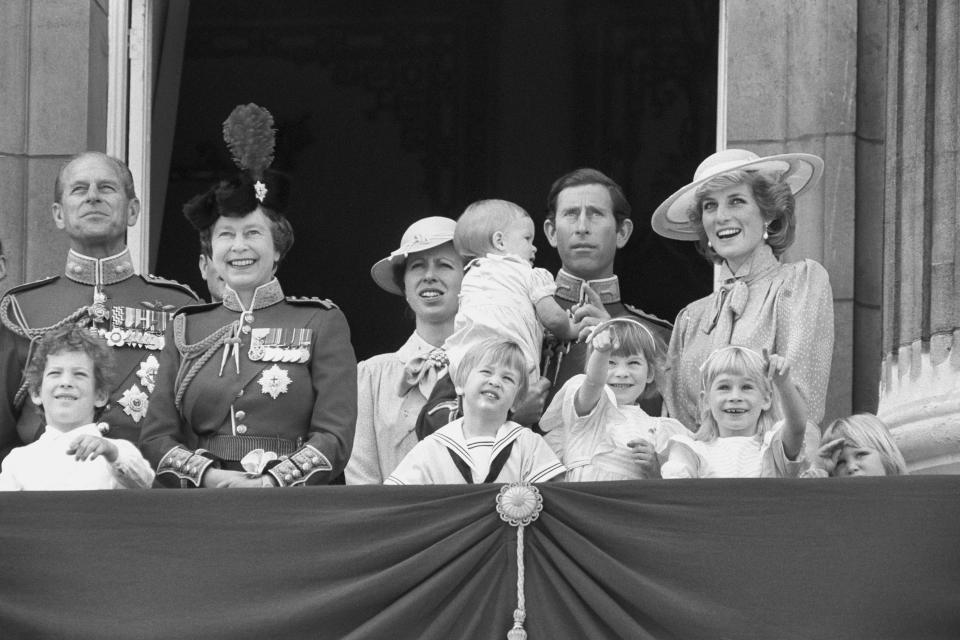 The royal family in 1985PA