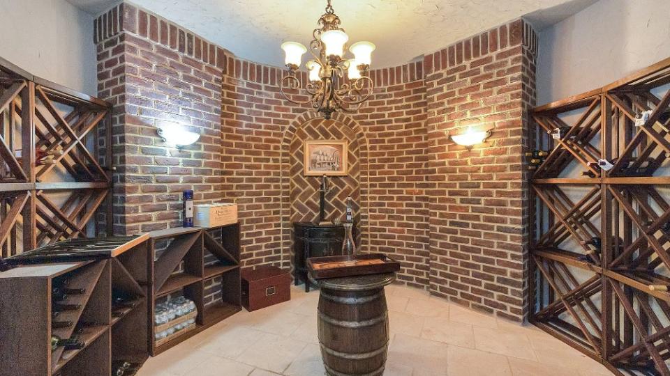 The wine cellar - Credit: Douglas Elliman