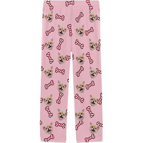 Personalized Dog Pet Face Pajama Pants