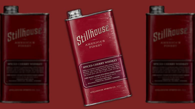Can of Stillhouse cherry whiskey