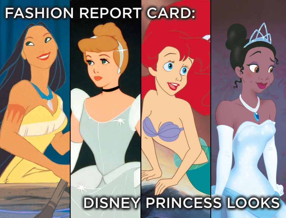 Fashion Report Card Disney Princess Looks title card 2009