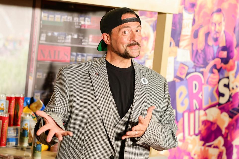 Kevin Smith attends the "Clerks III" Premiere at TCL Chinese 6 Theaters at TCL Chinese Theatre on August 24, 2022 in Hollywood, California.