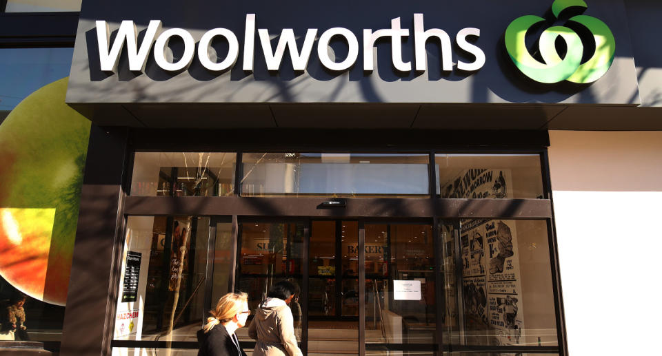 Woolworths store after bread rolls are recalled from Calwell supermarket in the ACT.