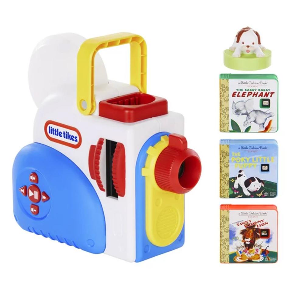 <p><a href="https://go.redirectingat.com?id=74968X1596630&url=https%3A%2F%2Fwww.walmart.com%2Fip%2FLittle-Tikes-Story-Dream-Machine-Starter-Set-for-Toddlers-and-Kids-Girls-Boys-Ages-3-Years%2F1271659455&sref=https%3A%2F%2Fwww.bestproducts.com%2Fparenting%2Fg33758346%2Ffun-gifts-for-toddlers%2F" rel="nofollow noopener" target="_blank" data-ylk="slk:Shop Now;elm:context_link;itc:0;sec:content-canvas" class="link ">Shop Now</a></p><p>Story Dream Machine Starter Set</p><p>walmart.com</p><p>$41.00</p>