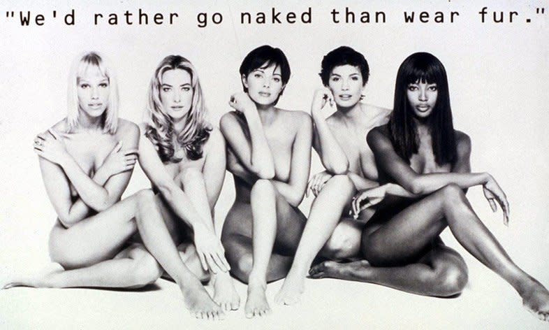 Who can forget PETA’s “We’d rather go naked than wear fur”’s defining moment?