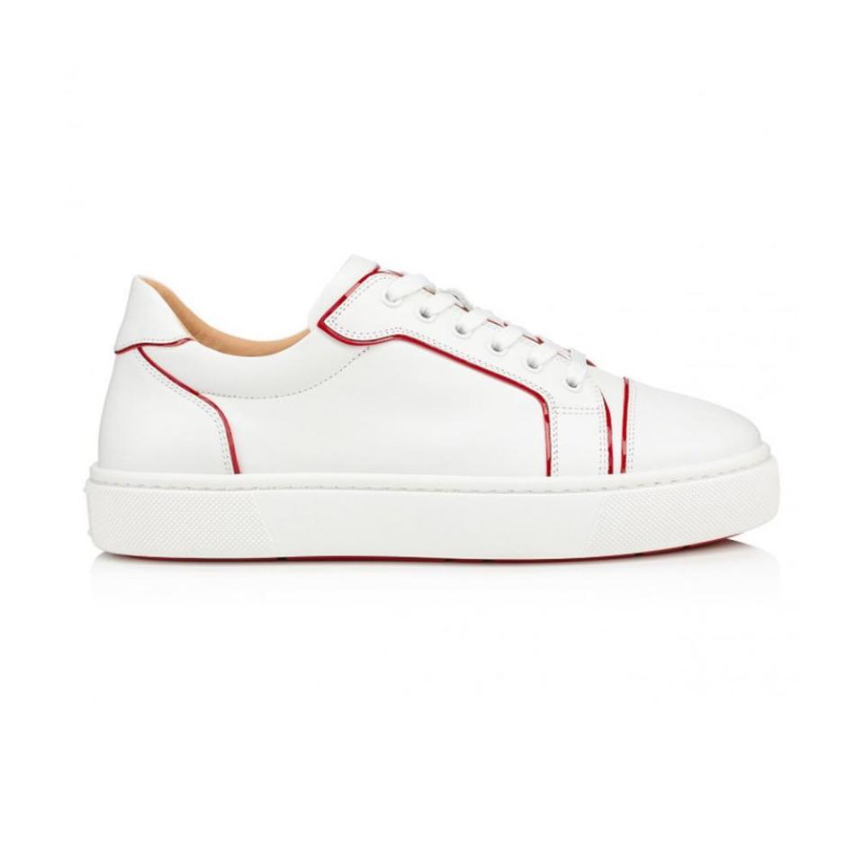 <p><a href="https://go.redirectingat.com?id=74968X1596630&url=https%3A%2F%2Fwww.net-a-porter.com%2Fen-us%2Fshop%2Fproduct%2Fchristian-louboutin%2Fshoes%2Flow-top%2Fvieirissima-two-tone-leather-sneakers%2F16494023981062209&sref=https%3A%2F%2Fwww.elle.com%2Ffashion%2Fshopping%2Fg27828%2Fnew-classic-white-sneakers-to-buy-now%2F" rel="nofollow noopener" target="_blank" data-ylk="slk:Shop Now;elm:context_link;itc:0;sec:content-canvas" class="link ">Shop Now</a></p><p>Vierissima Two-Tone Leather Sneaker</p><p>Net-a-Porter</p><p>$745.00</p>