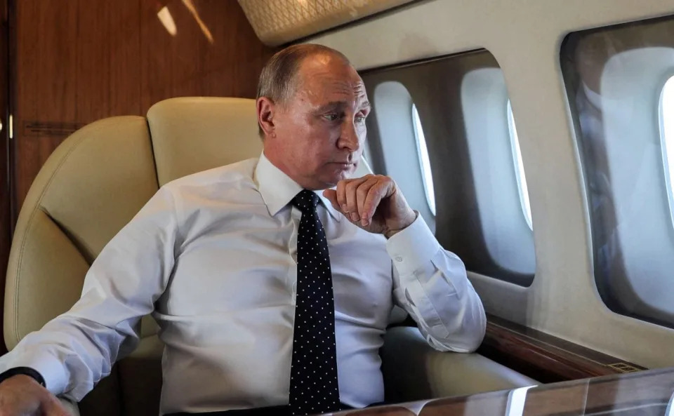 Vladimir Putin seized 500 commercial aircraft after his invasion of Ukraine - MIKHAIL KLIMENTYEV/POOL/AFP via Getty Images