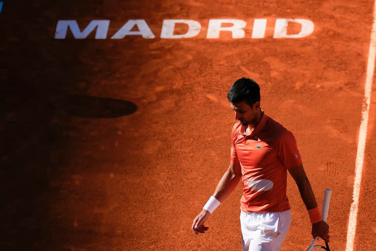 Novak Djokovic buscaba una nueva final en Madrid, pero cayó en las semifinales frente a Alcaraz, el niño maravilla. 