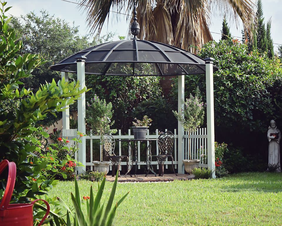 Upcycled Satellite Gazebo