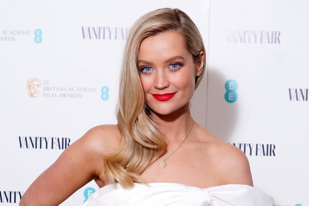 Laura Whitmore confirmed she was stepping down as Love Island host in August (PA)