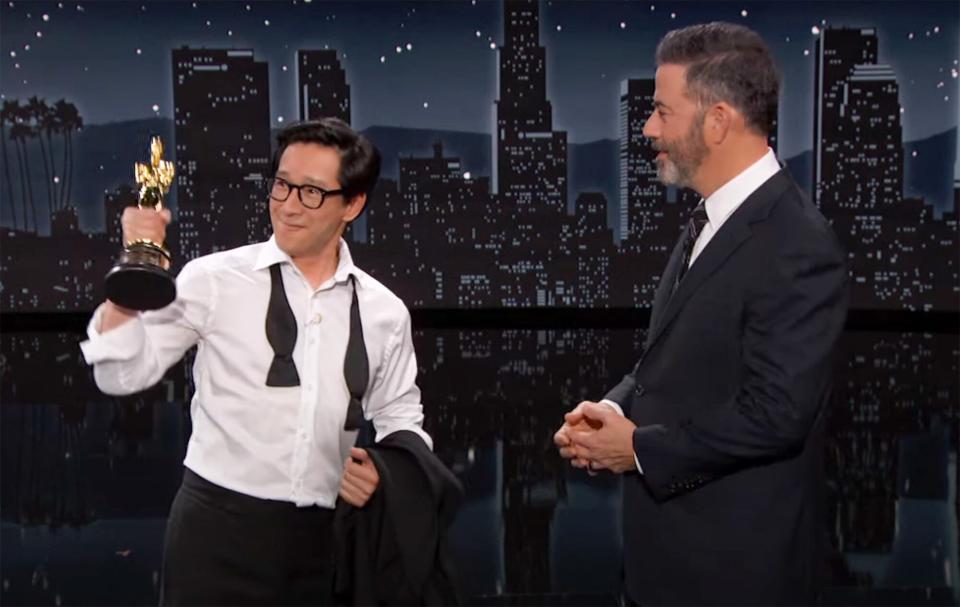 Ke Huy Quan on Jimmy Kimmel Live