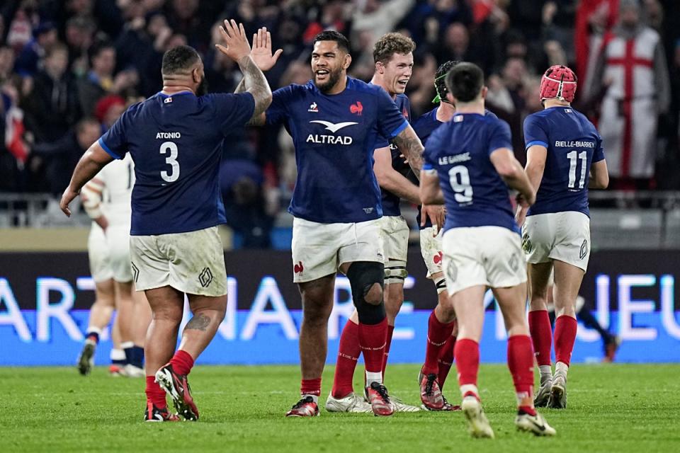 France edged England in a thrilling match  (AP)