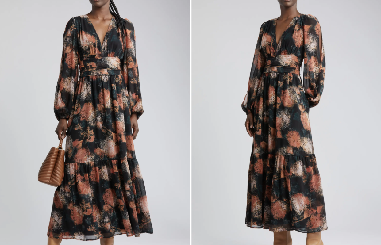 Nordstrom shoppers are obsessed with this fall maxi dress.