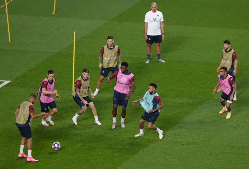 Champions League - Paris St Germain Training