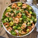 <p>This <a href="https://www.delish.com/uk/cooking/recipes/a31658178/taco-lime-shrimp-recipe/" rel="nofollow noopener" target="_blank" data-ylk="slk:prawn;elm:context_link;itc:0;sec:content-canvas" class="link ">prawn</a> salad is one of our favourite things to throw together. It takes literally 10 minutes to put together but thanks to the zingy dressing and fresh ingredients, it feels like so much love and attention has gone into it. </p><p>Get the <a href="https://www.delish.com/uk/cooking/recipes/a31952820/prawn-salad/" rel="nofollow noopener" target="_blank" data-ylk="slk:Prawn, Avocado & Courgette Salad;elm:context_link;itc:0;sec:content-canvas" class="link ">Prawn, Avocado & Courgette Salad</a> recipe.</p>