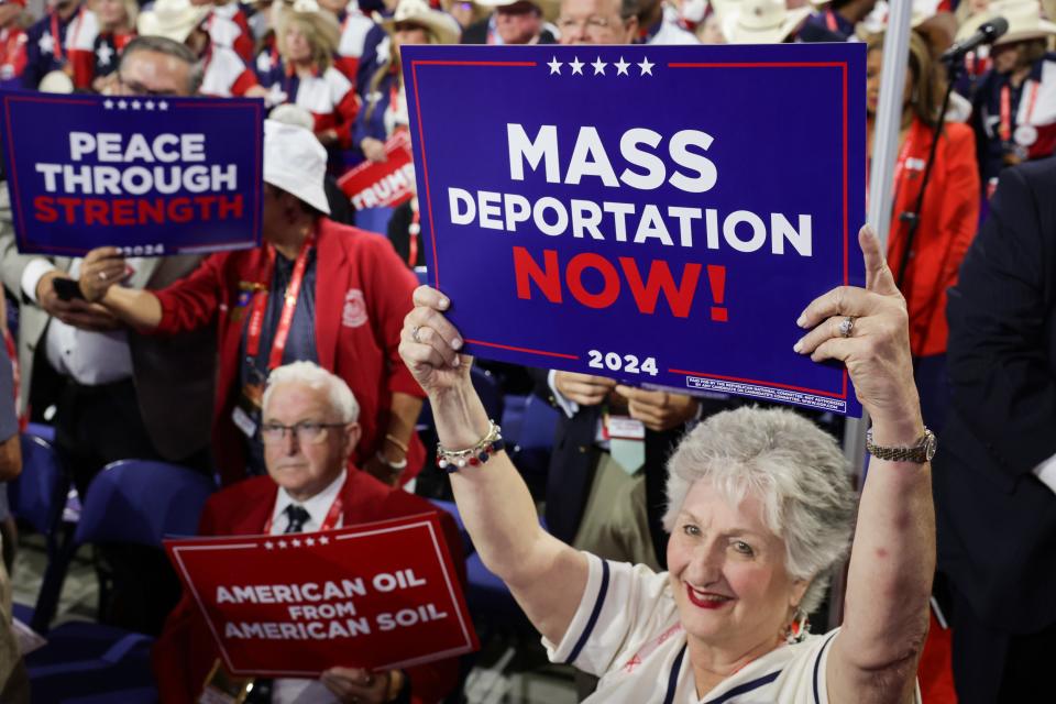 People Are Comparing The Signs At The RNC Vs. DNC And The Difference Is