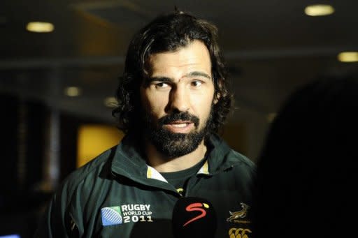 Opinion is divided over whether one-time lord of the locks Victor Matfield (pictured in 2011) should come out of retirement and lead South Africa in a three-Test home series against England this June. World Cup-winning former Springbok coach Jake White says the move "would make sense" while Johannesburg-based ex-British and Irish Lions scrum-half John Robbie disagrees