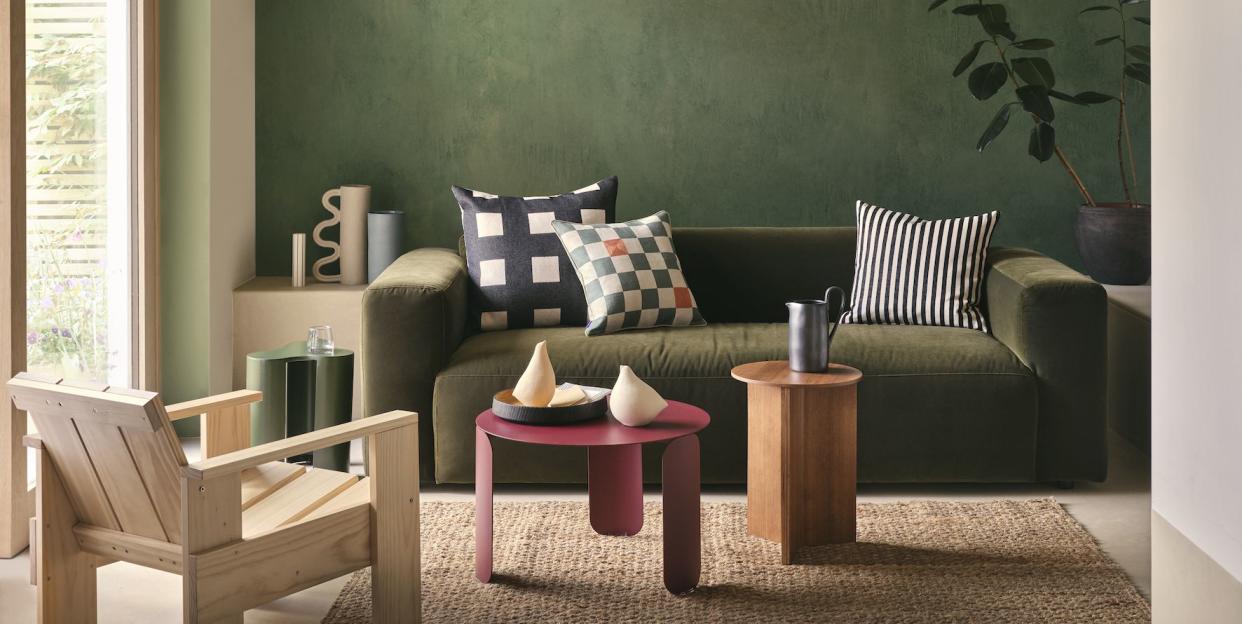 living room colour ideas green