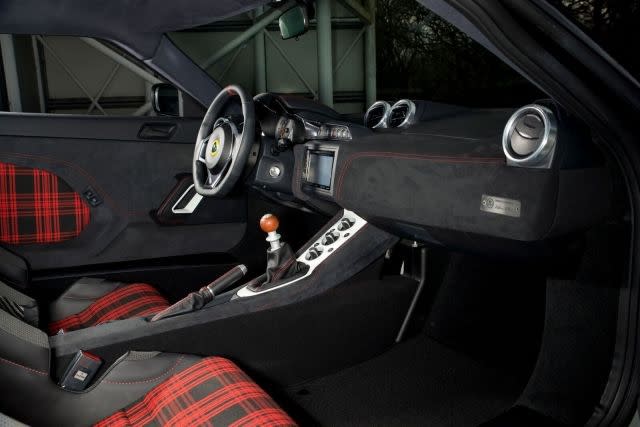 Inside the Lotus Evora Sport 410, built as a tribute to the James Bond Esprit