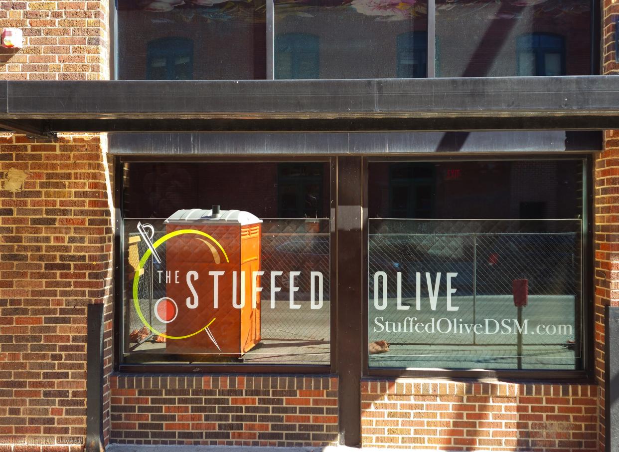 The Stuffed Olive moves "200 steps" from its location on Third Street to Court Avenue in downtown Des Moines.