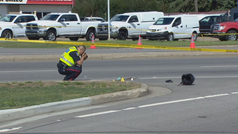 Police investigate fatal motorcycle collision in southeast Edmonton