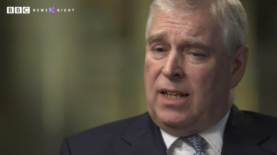 Maitlis interviewed the Duke of York about his association with Jeffrey EpsteinBBC