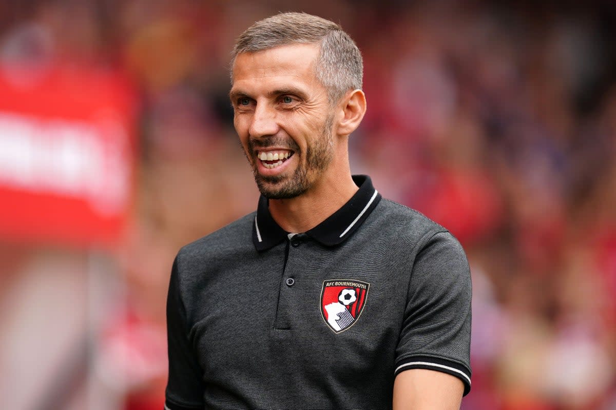 Bournemouth boss Gary O’Neil is hoping for a repeat of previous Old Trafford heroics (Mike Egerton/PA) (PA Wire)