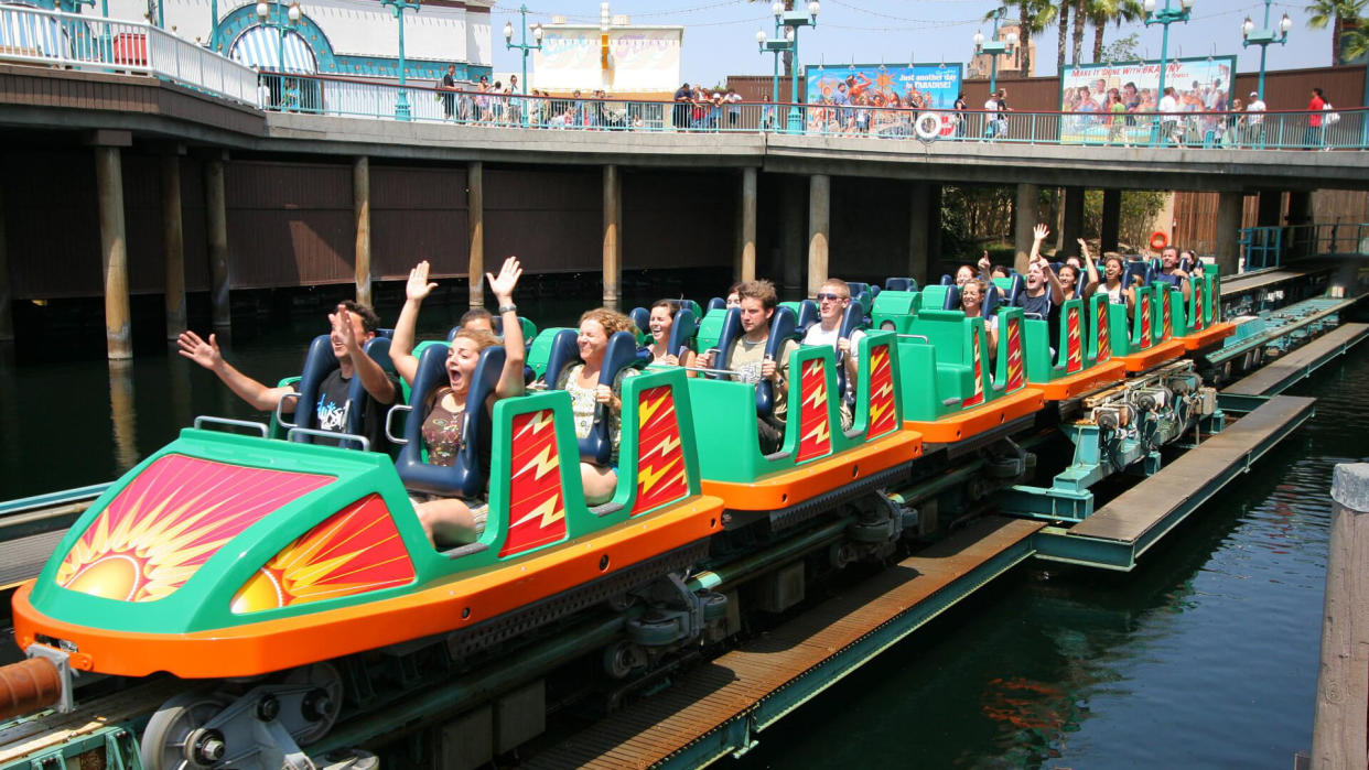 California Screamin', Disneyland, roller coaster