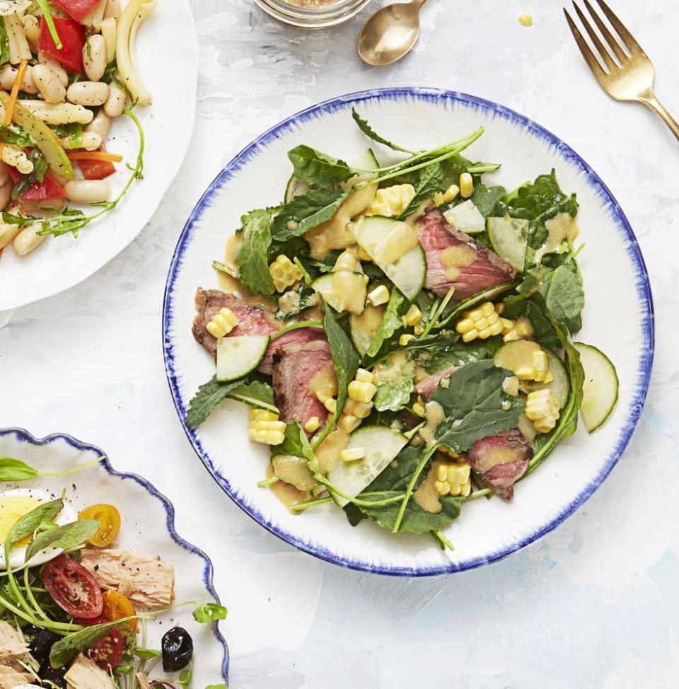 Gingery Steak and Corn Salad