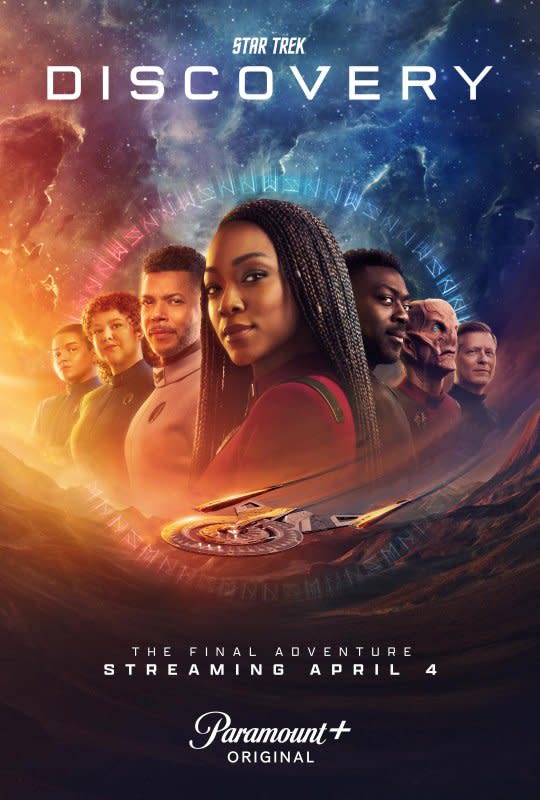 "Star Trek: Discovery" will return for a fifth and final season on Paramount+ in April. Photo courtesy of Paramount+