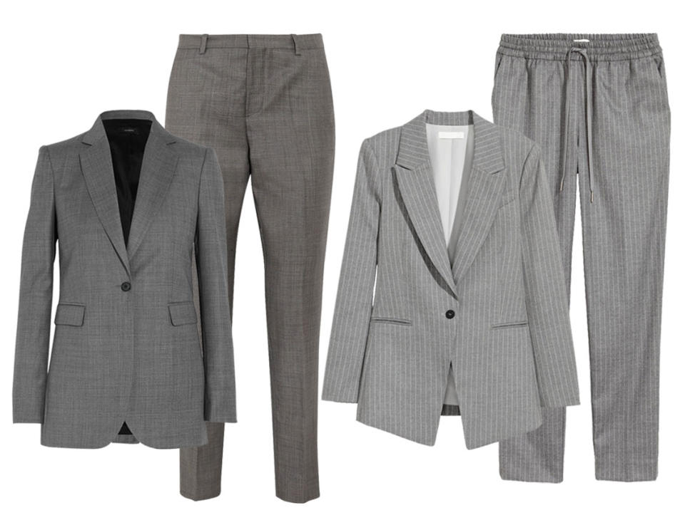 Skinny Grey Suiting