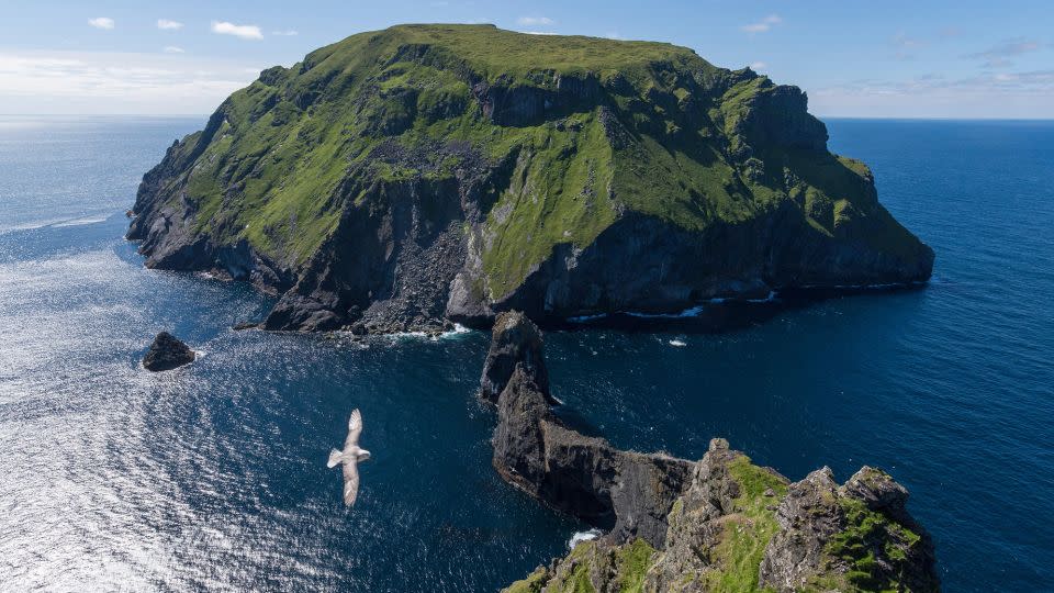 There have been residents on St Kilda since prehistoric times, but the islands were abandoned in 1930. - allan wright/Alamy Stock Photo