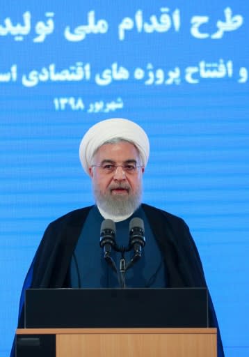 Iranian President Hassan Rouhani says that the United States must lift sanctions before any summit with his counterpart Donald Trump