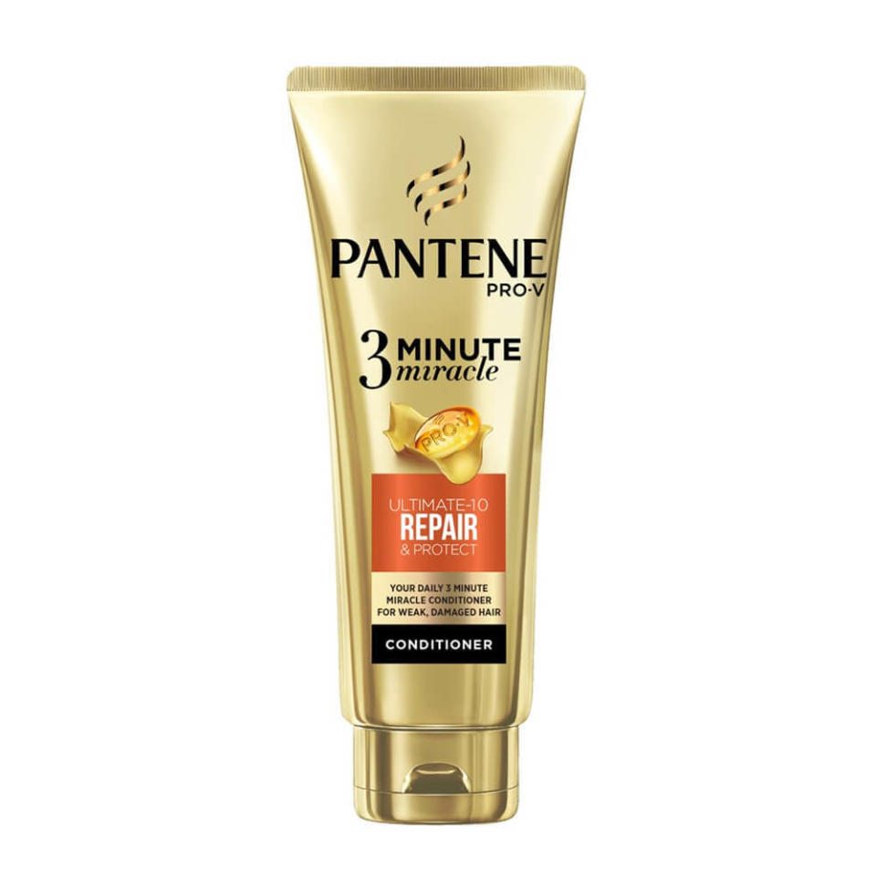 Pantene 3 Minute Miracle Conditioner Renew & Protect, $5.60