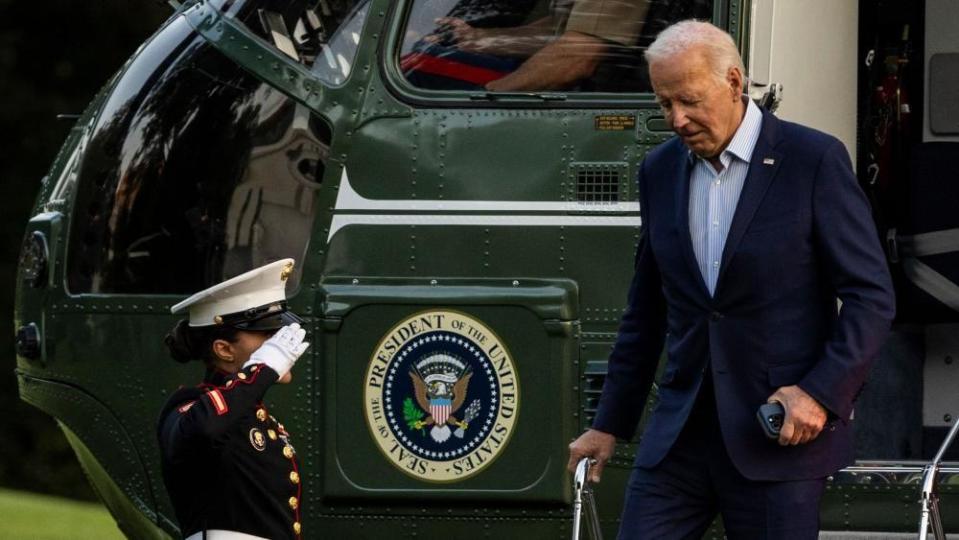 President Biden returns to the White House from Wisconsin on Thursday