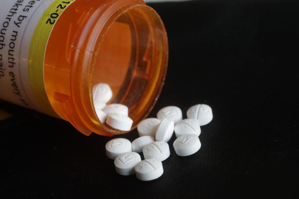 El popular analgésico opioide oxicodona (Foto: Mark Lennihan / AP).