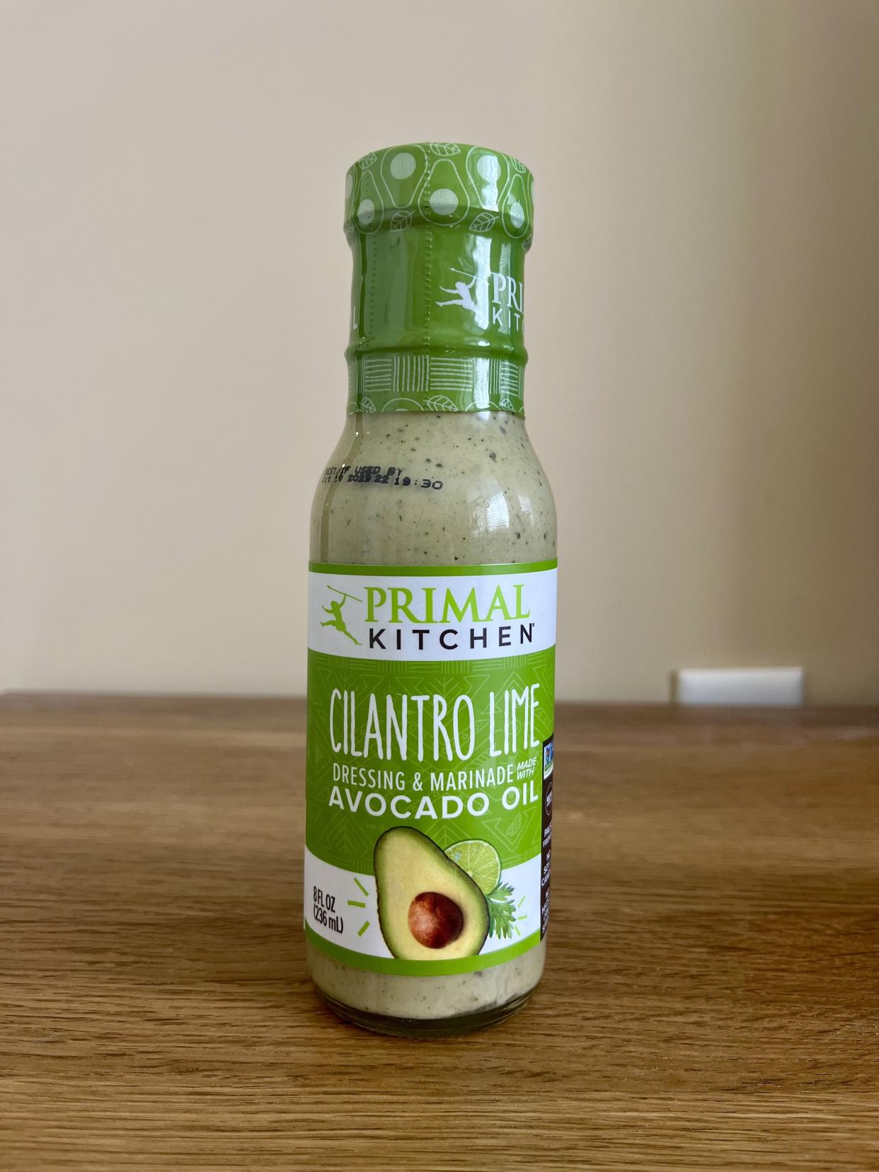 Primal Kitchen Avocado Oil Cilantro Lime dressing