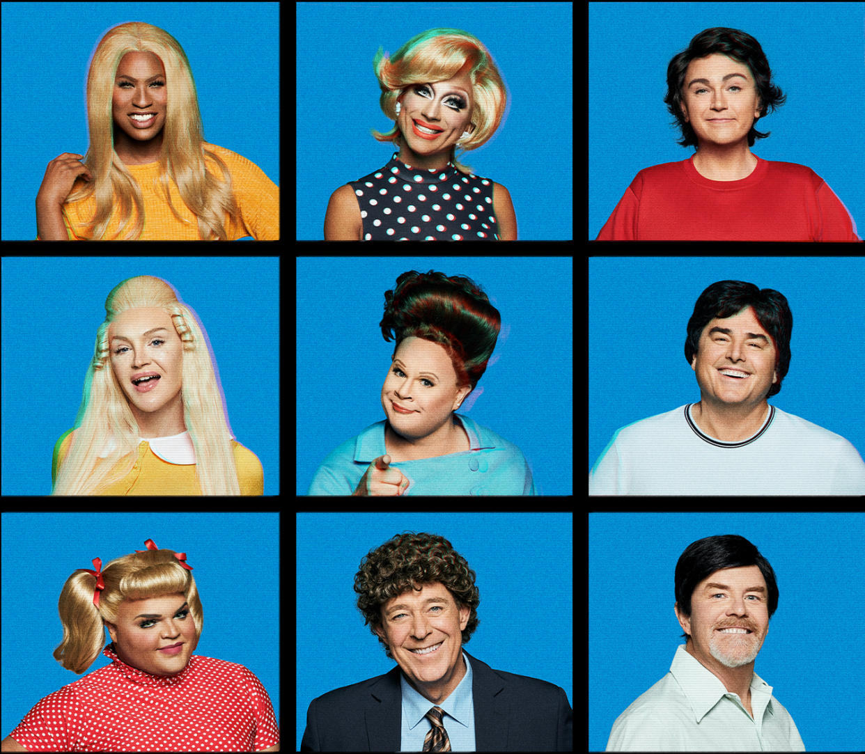 The cast of 'Dragging the Classics: The Brady Bunch.' (Photo: Paramount+)