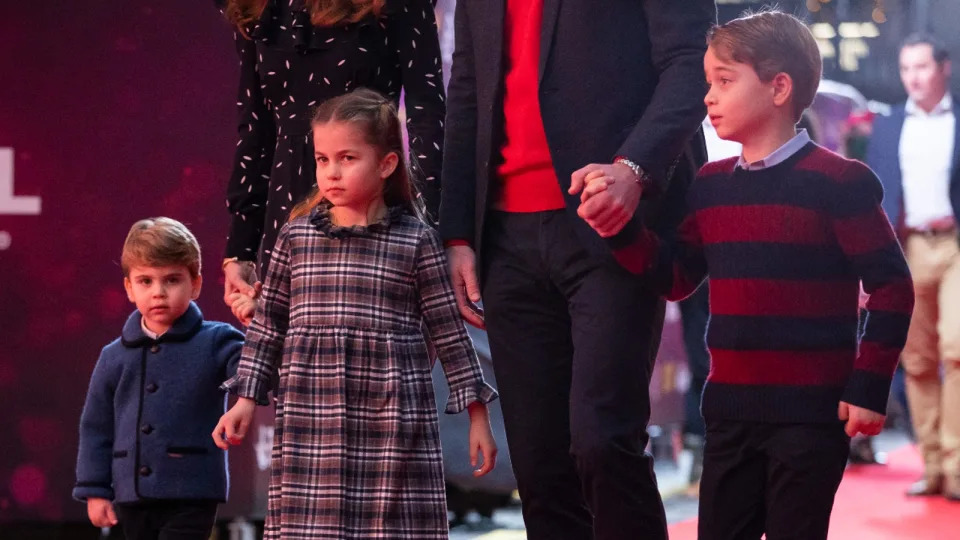 Princess Charlotte, Prince George and Prince Louis