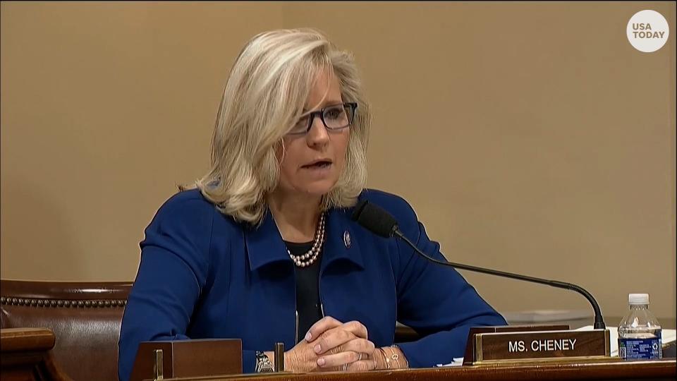Republican Rep.  Liz Cheney demanded answers and "full and open testimony" for the American people about what transpired on Jan. 6.