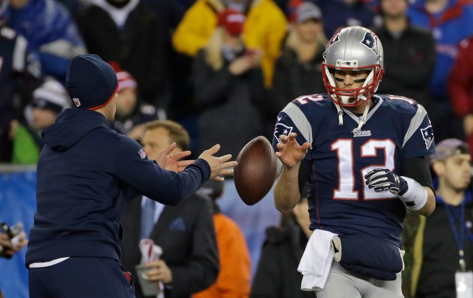 Patriots quarterback Tom Brady was given a four-game suspension by the NFL for his role in using under-inflated footballs during the AFC championship game in 2015.