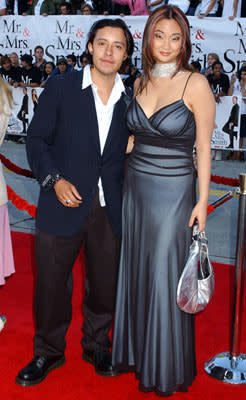 Efren Ramirez with Pam Tan at the Los Angeles premiere of 20th Century Fox's Mr. & Mrs. Smith