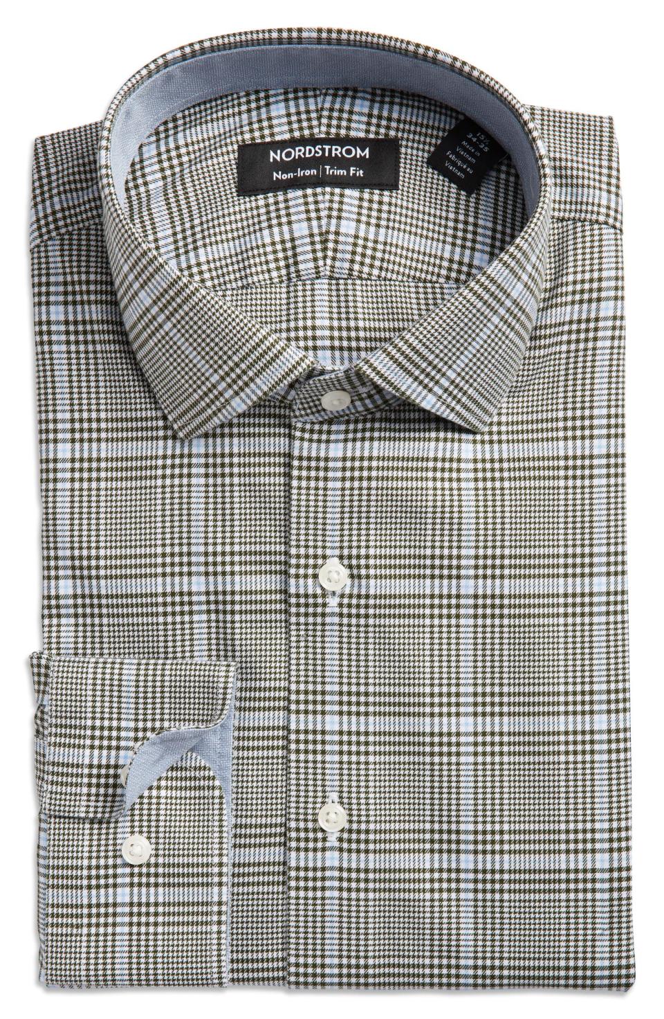 slim fit dress shirt