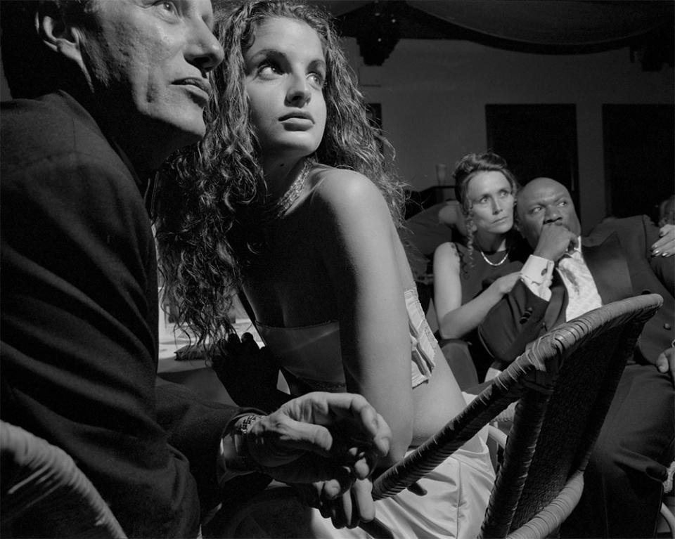 Larry Fink James Woods, Alexis Thorpe, Deboarh Reed, Ving Rhames, LA, 3 2000 Larry Fink, Courtesy Robert Mann Gallery