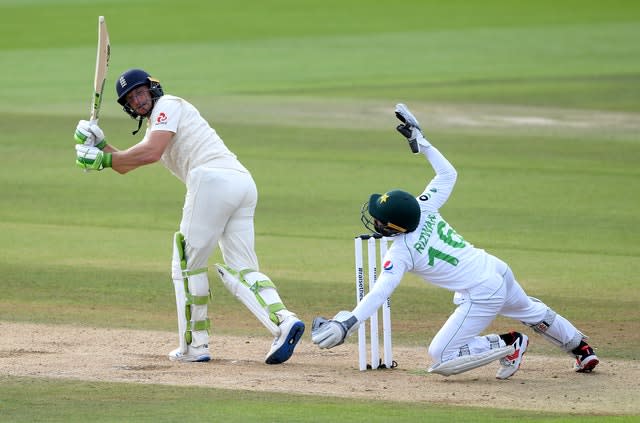 It had taken Buttler (left) two years to record a second Test century