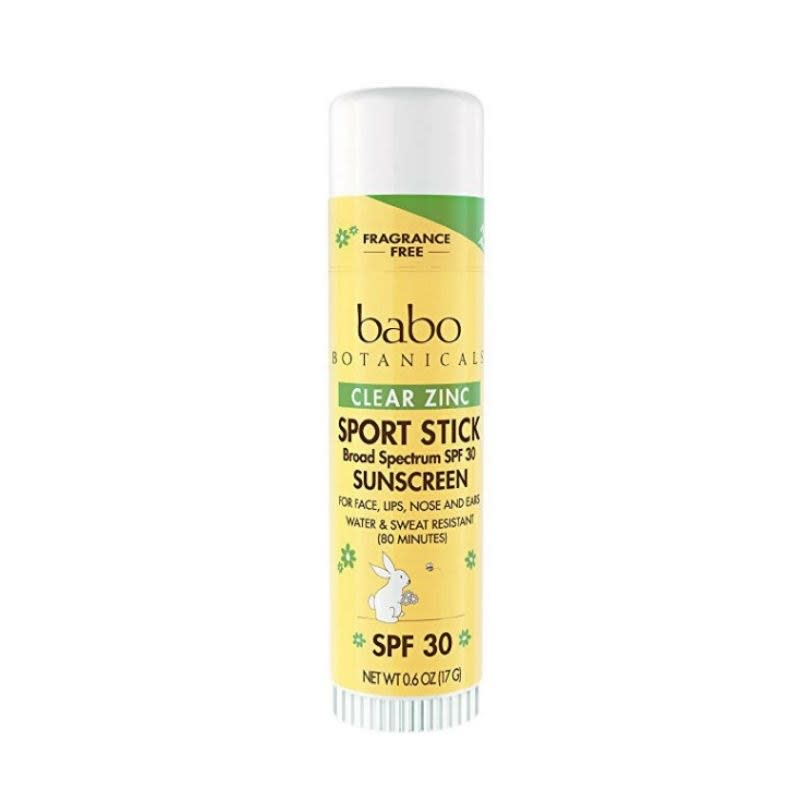 Babo Botanicals SPF 30 Fragrance-Free Clear Zinc Sport Stick