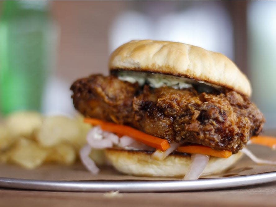 fried chicken sandwich south dakota