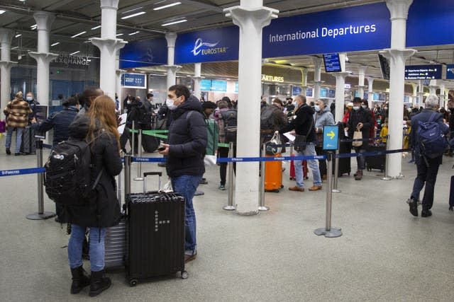 Eurostar passengers