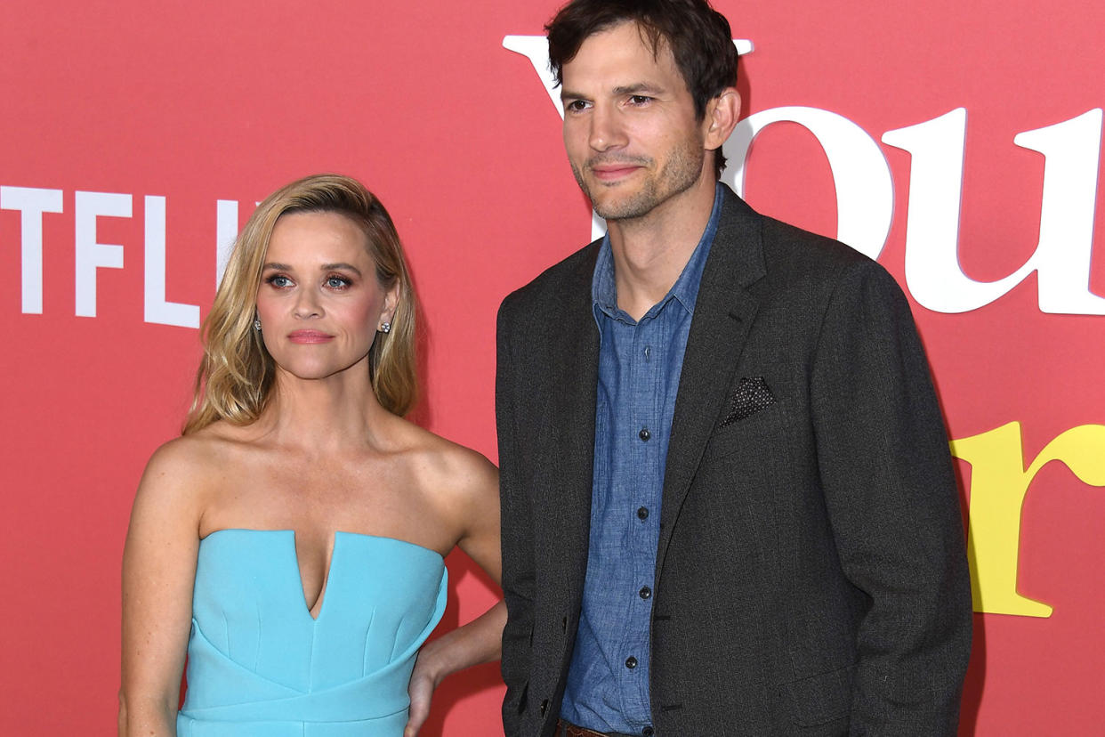 Reese Witherspoon und Ashton Kutcher auf der Premiere von 