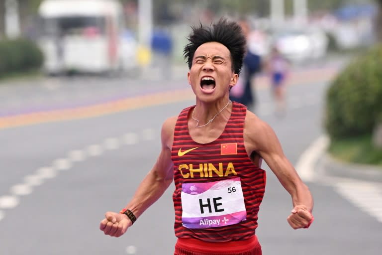 China's He Jie won Asian Games gold last year (WILLIAM WEST)